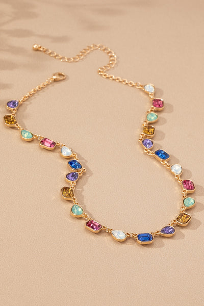 VIBRANT GEMSTONE NECKLACE