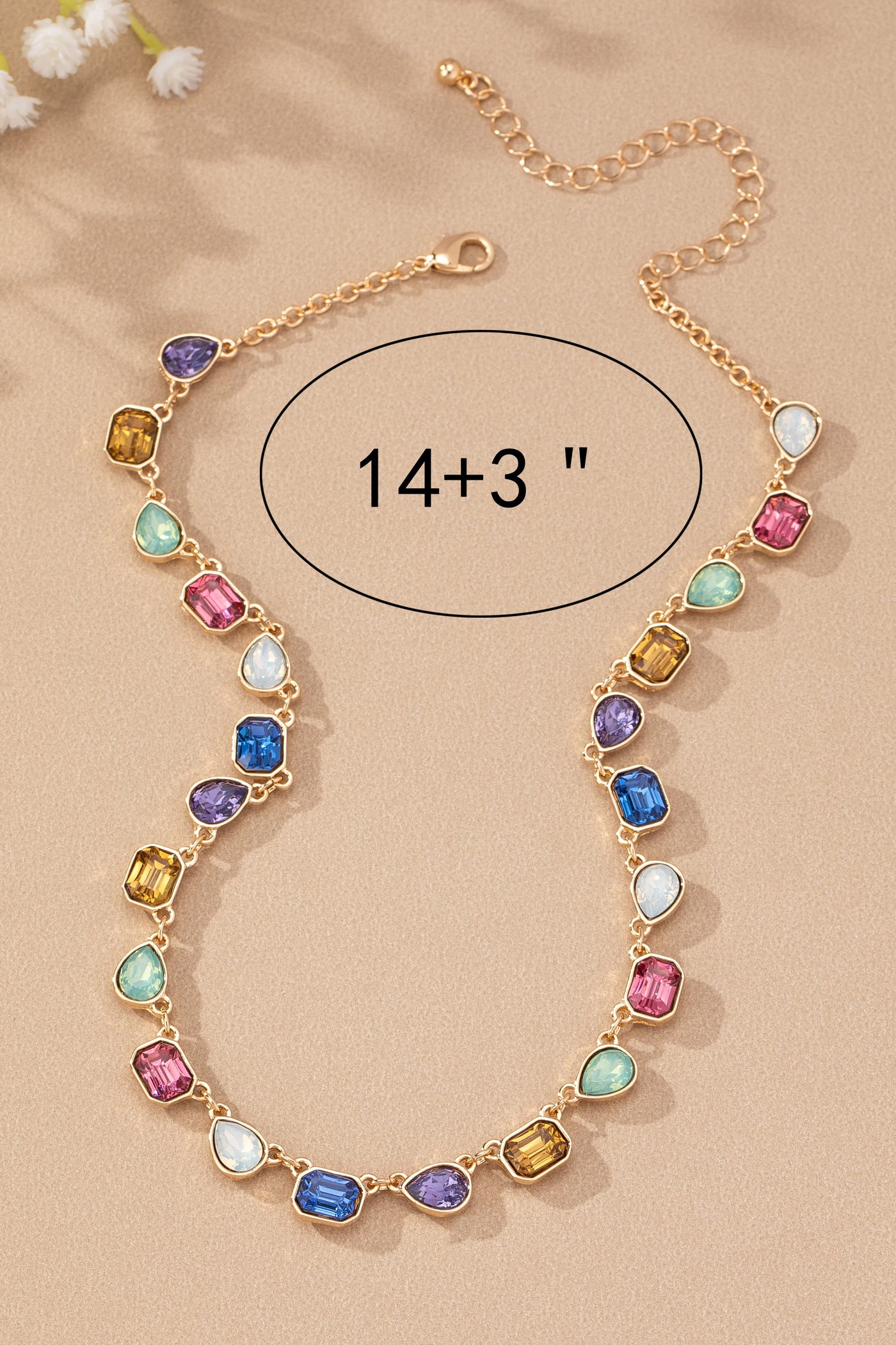 VIBRANT GEMSTONE NECKLACE