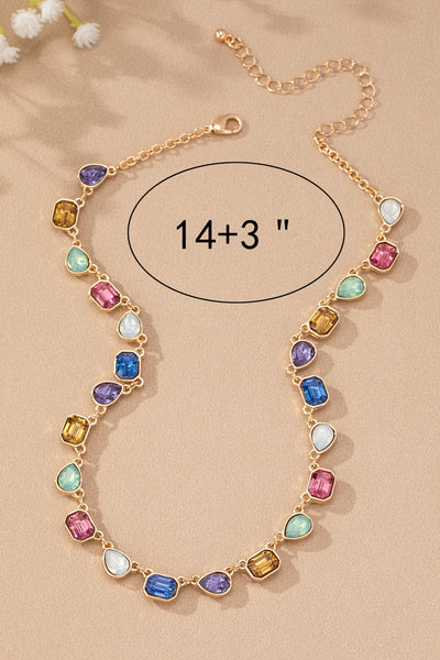 VIBRANT GEMSTONE NECKLACE