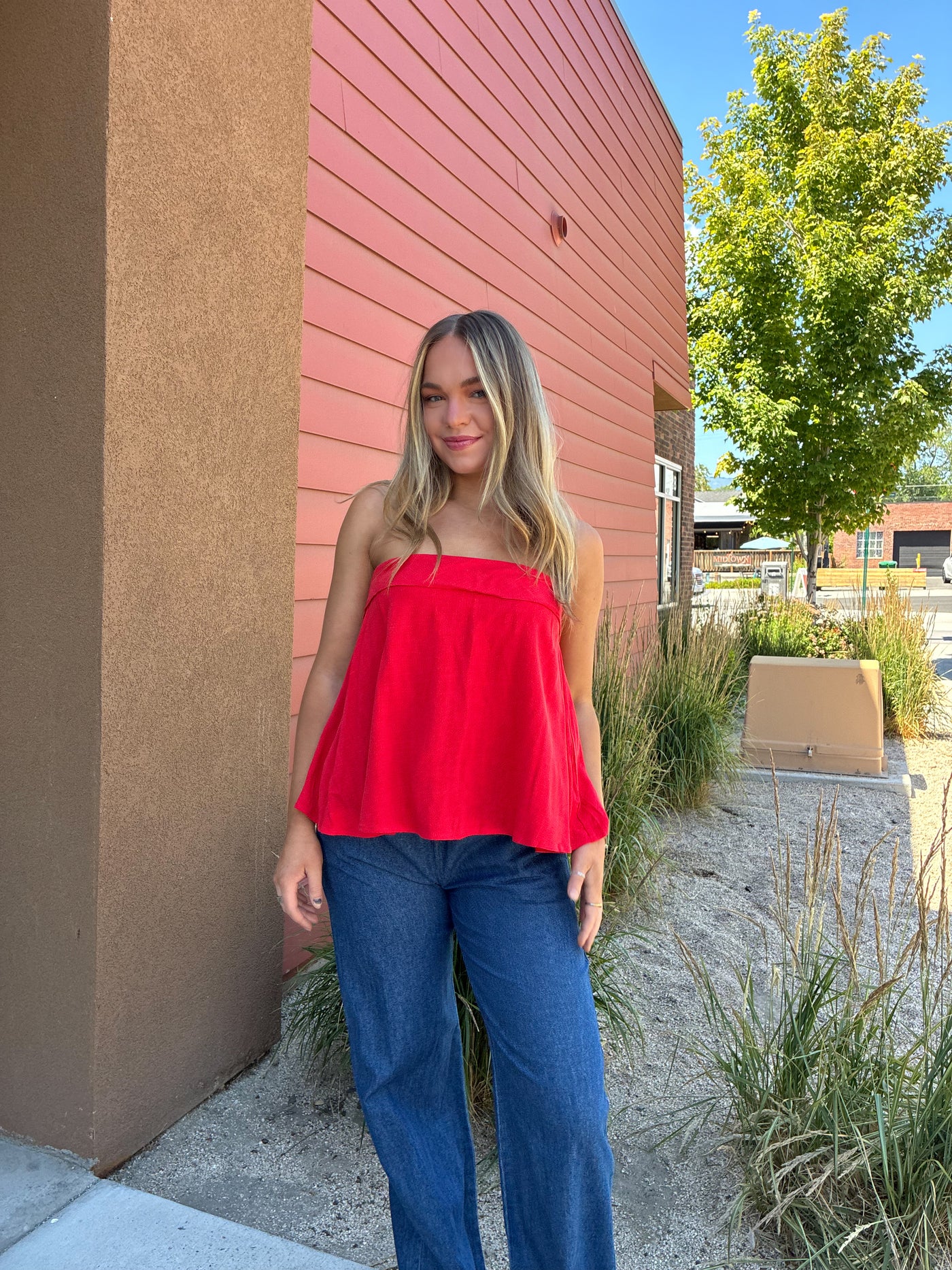 LIZETTE LINEN TOP
