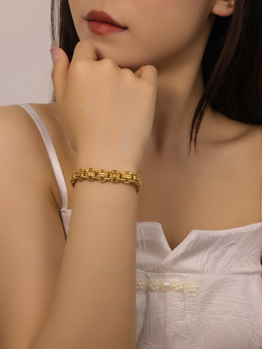18K GOLD DIPPED BRACELET