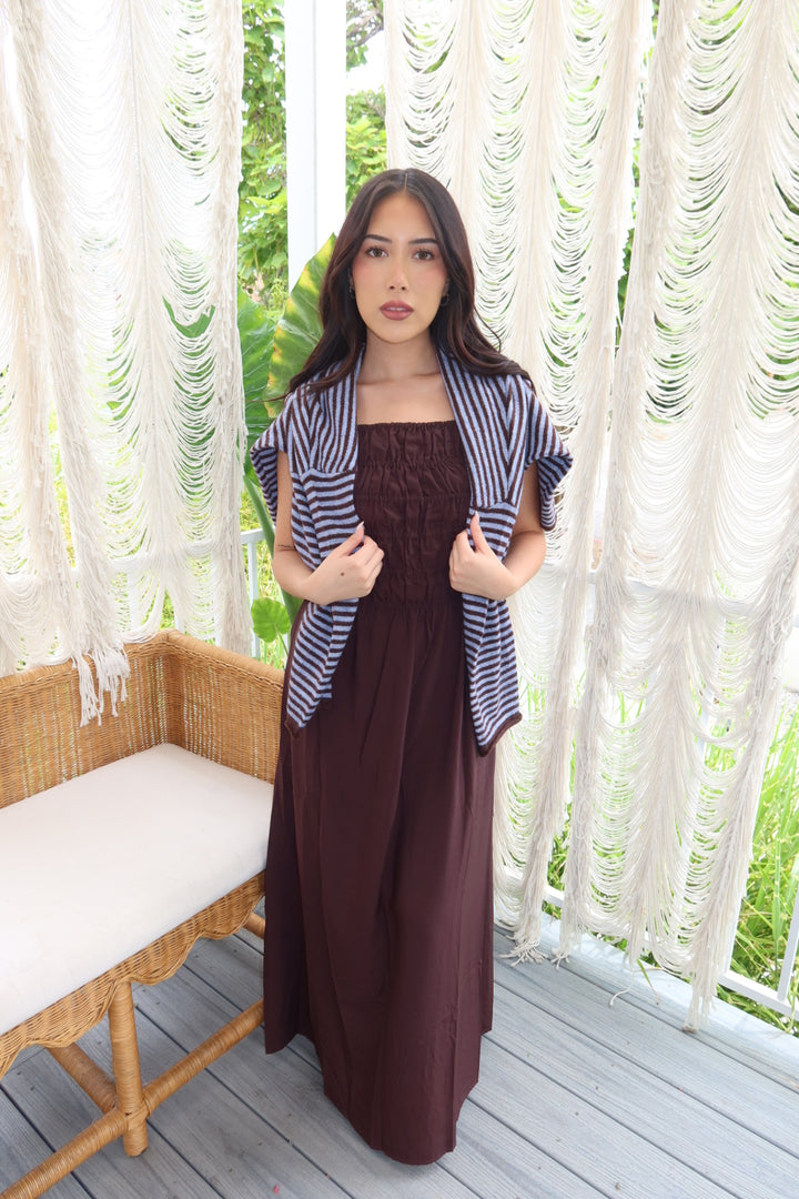 Adley Smocked Maxi Dress