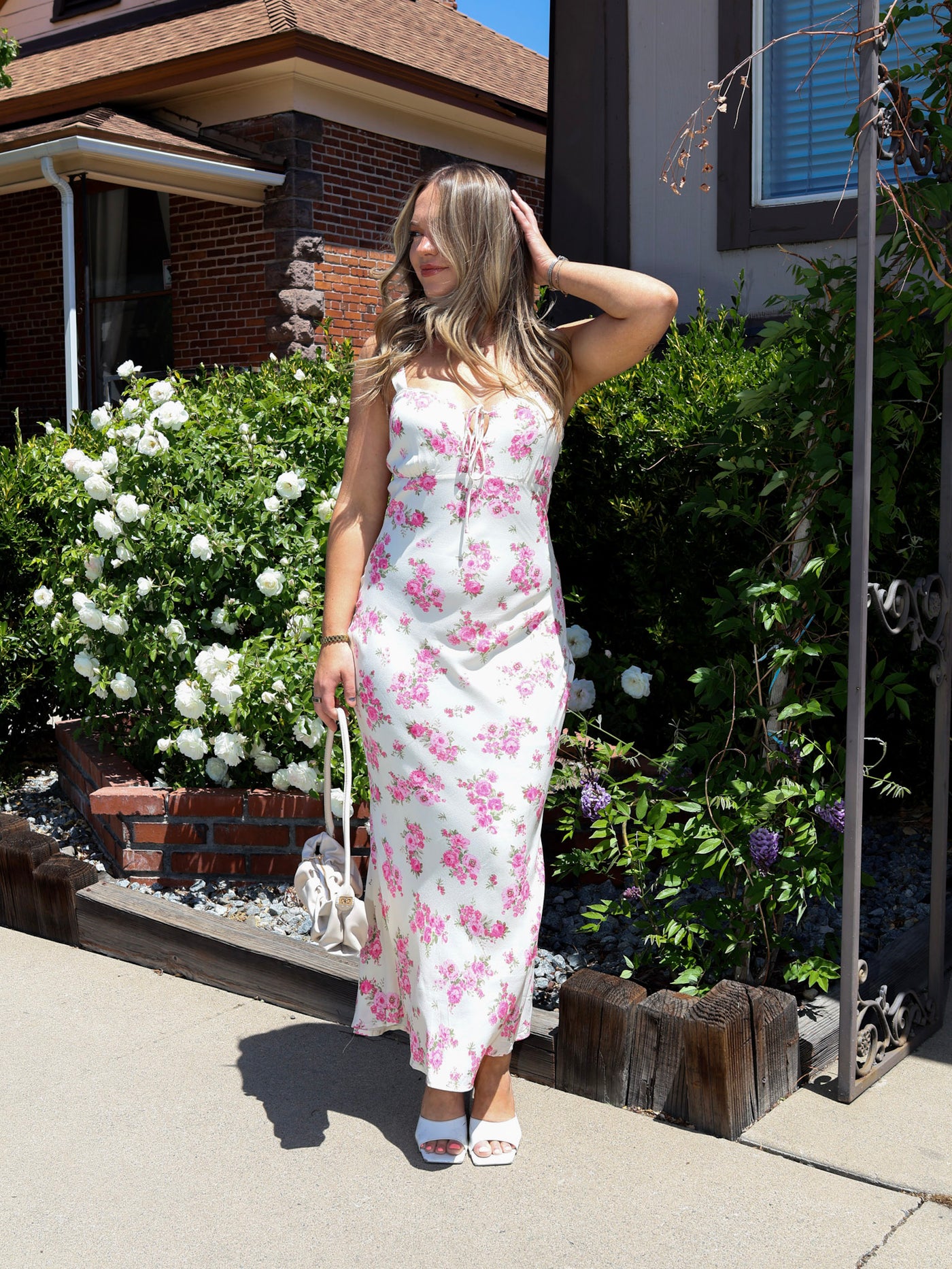 GARDEN BLOOM MIDI DRESS