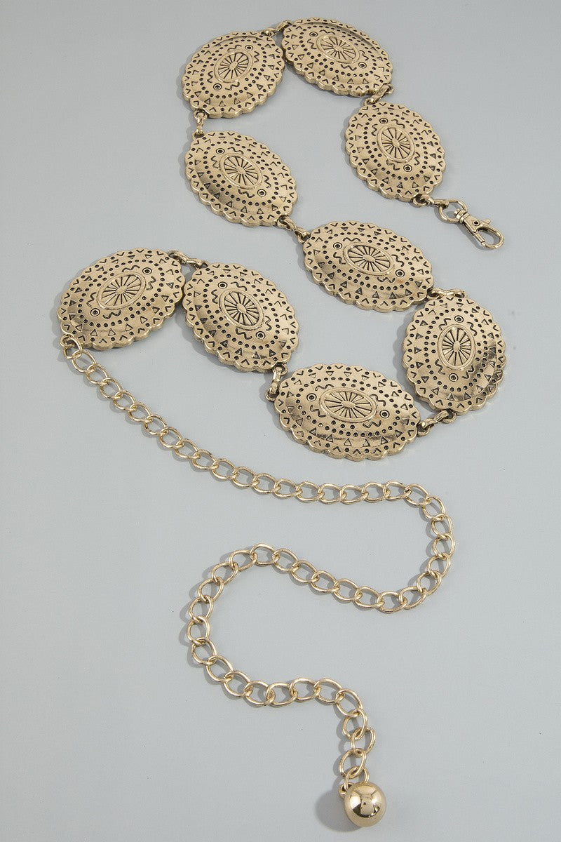 The Medallion Concho Belt