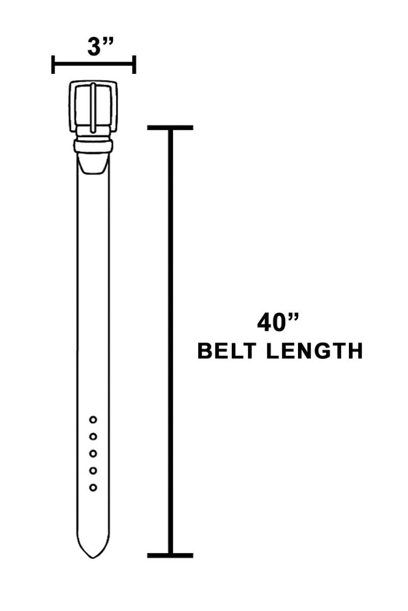 The Concho Disc Western Belt