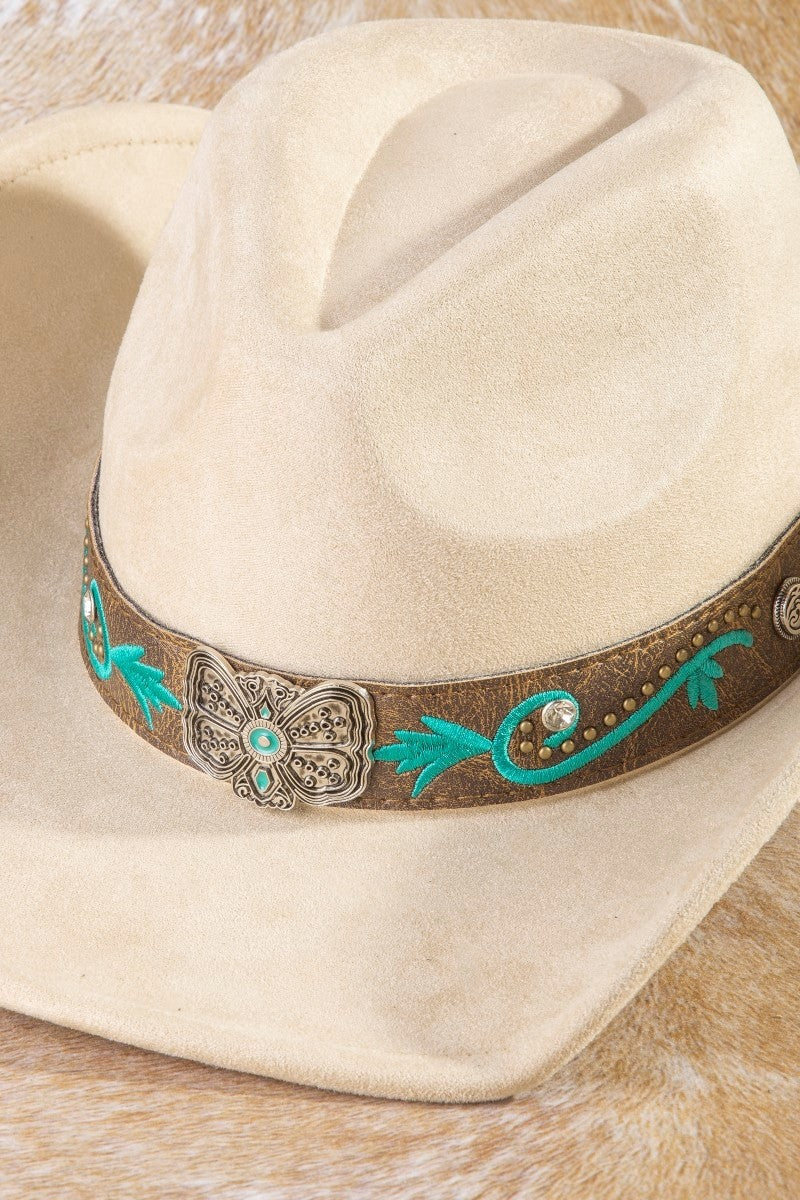 The Butterfly Concho Cowboy Hat