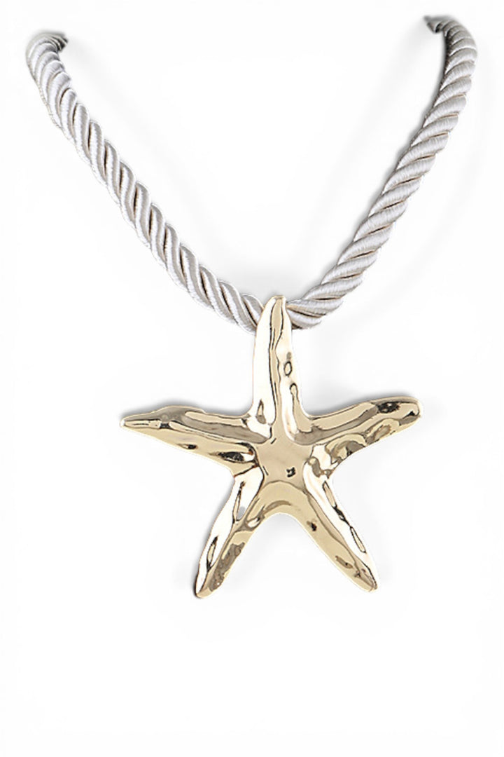 The Starfish Rope Cord Necklace