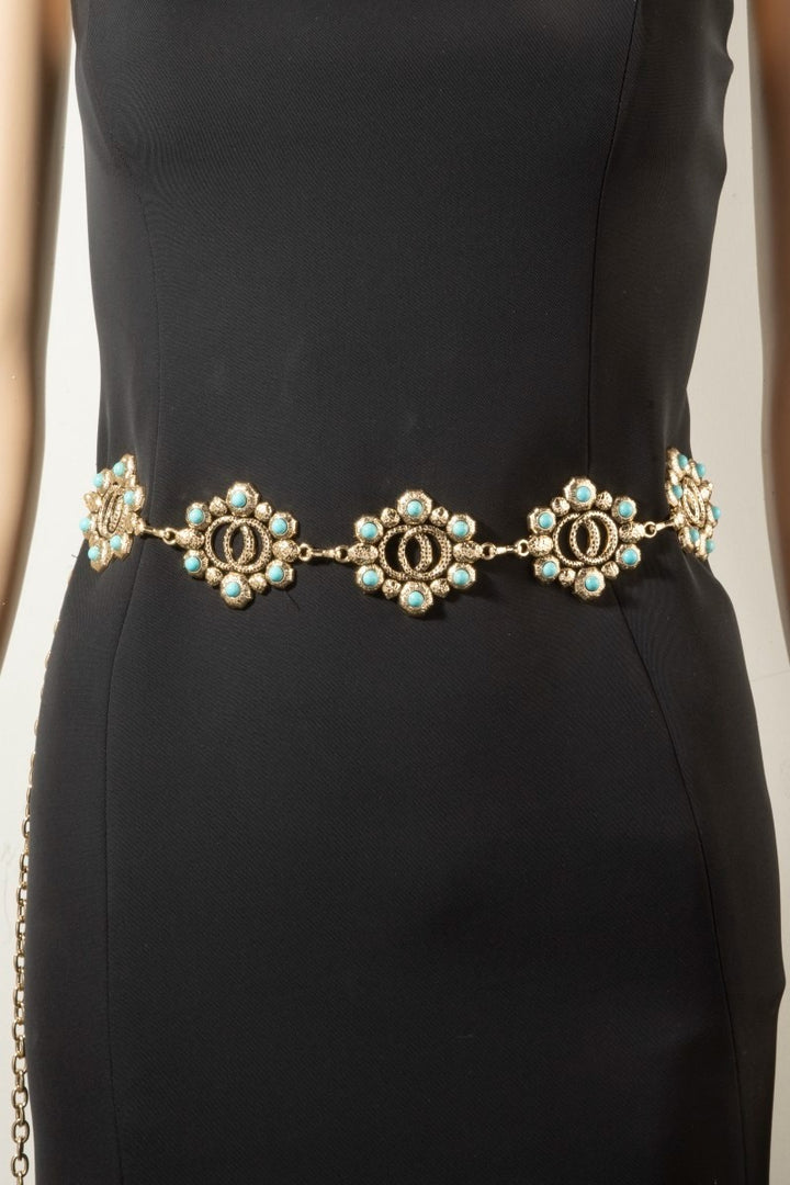 The Turquoise Bloom Belt