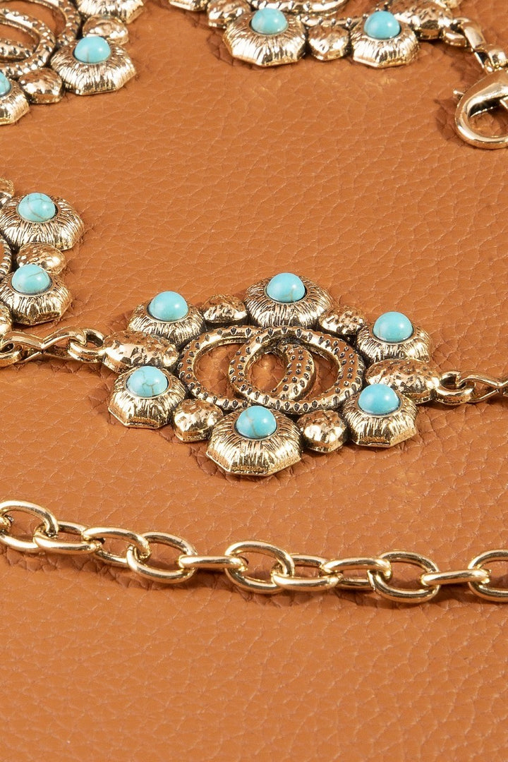 The Turquoise Bloom Belt