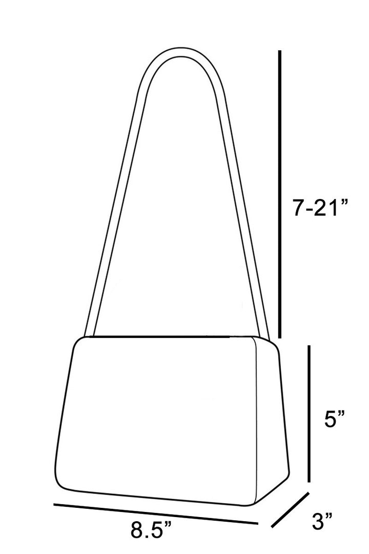 The Western Buckle Denim Hobo Bag
