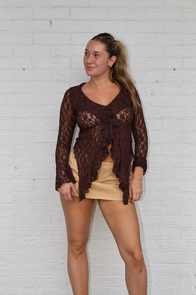 JADEA RUFFLE TOP