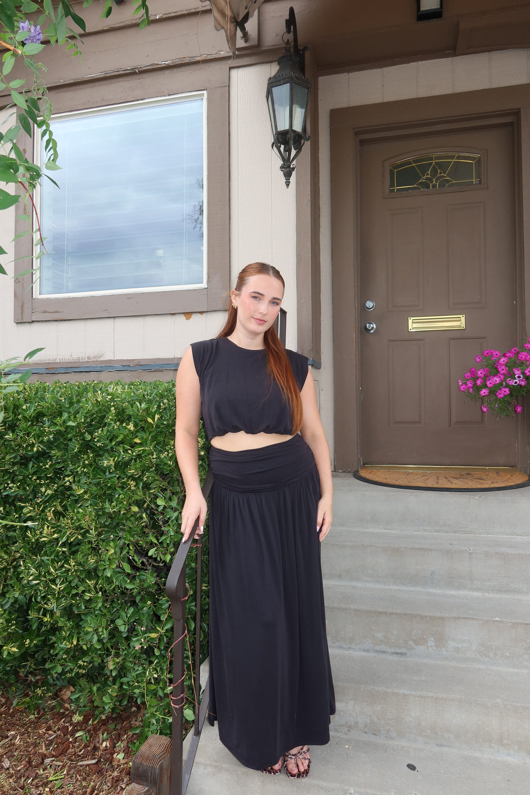 The Elaia Balloon Top — Black