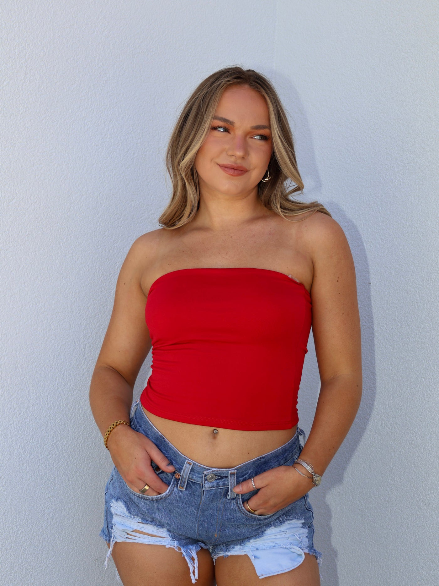 HAMPTON STRAPLESS TOP