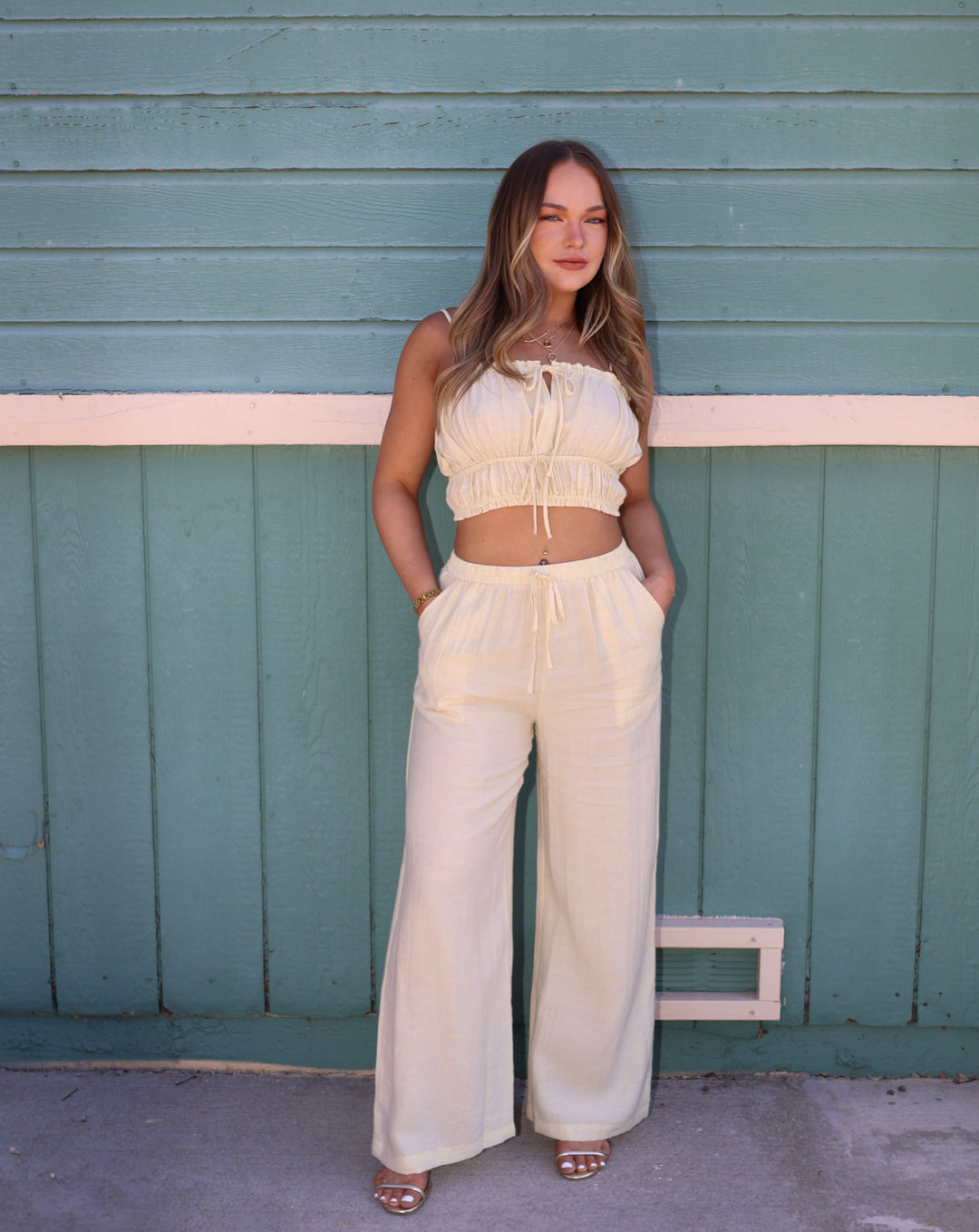LOVELY DAY PANT SET