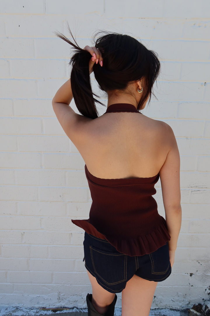 The Darling Peplum Top