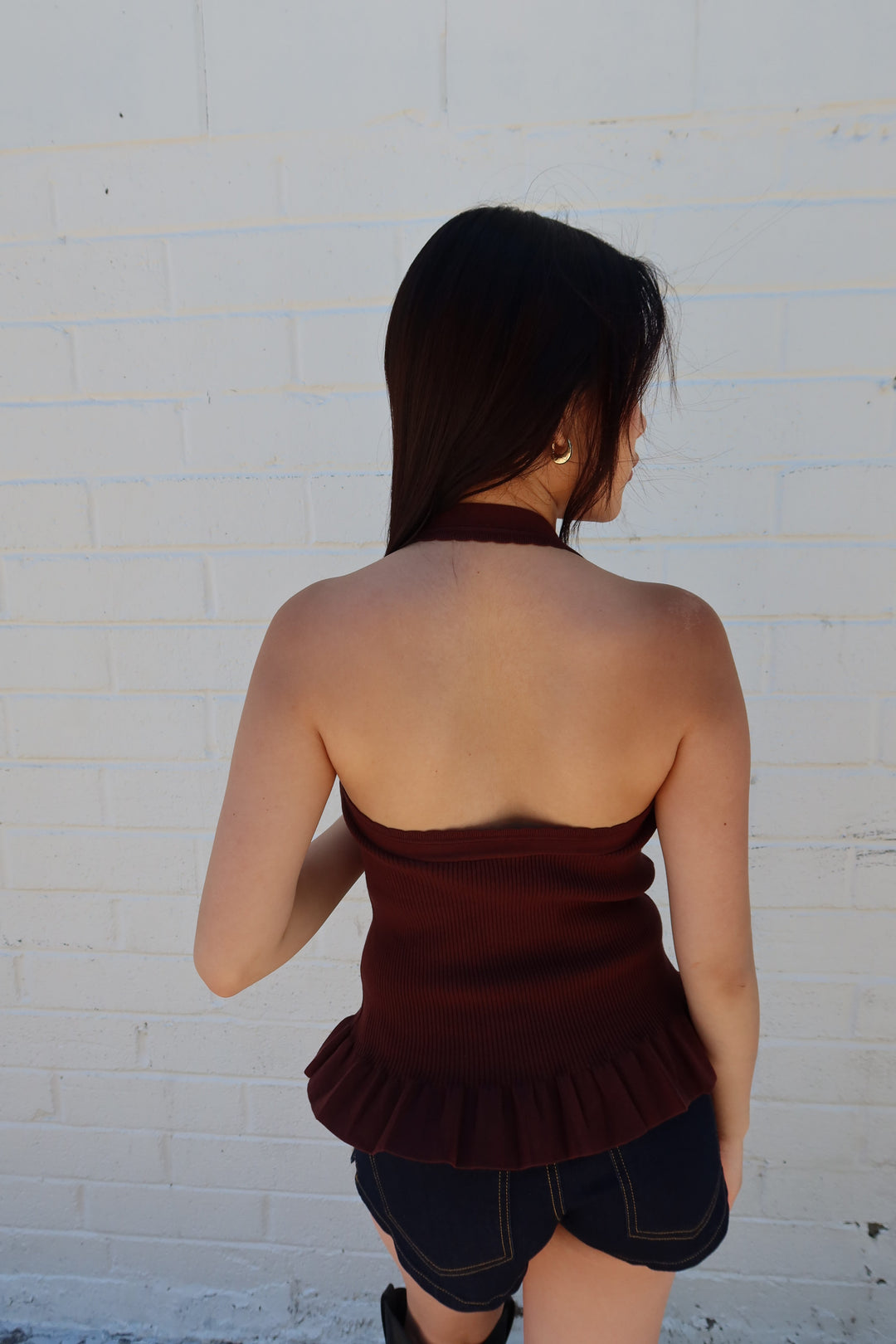 The Darling Peplum Top