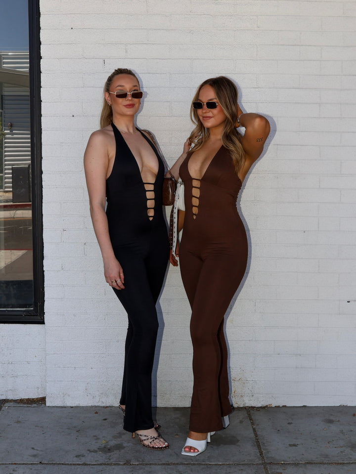 NOVA HALTER JUMPSUIT