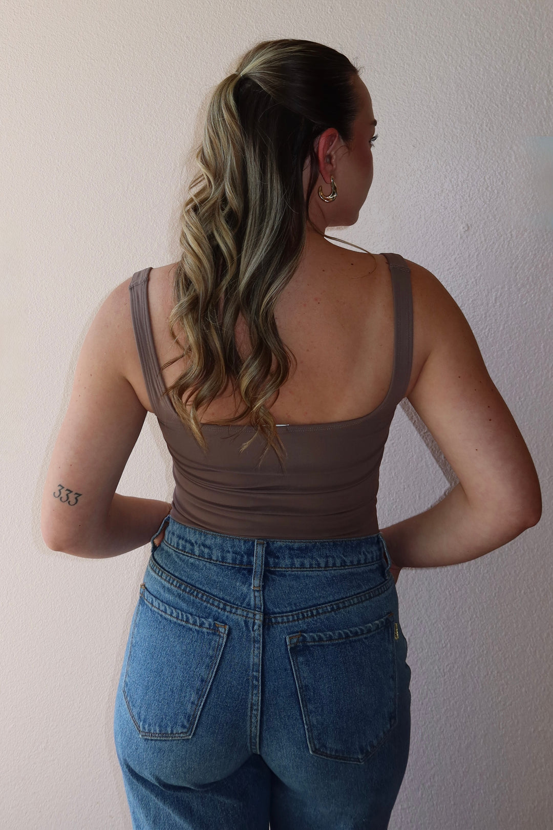 BELLA SQUARE NECK BODYSUIT