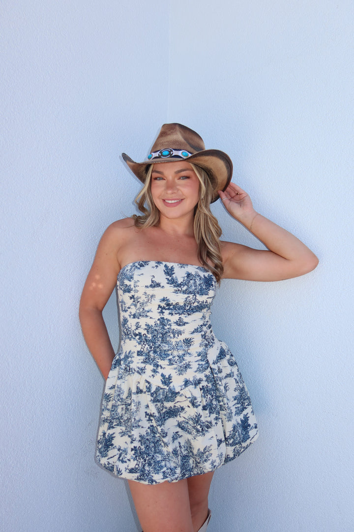 The Madison Toile Bubble Dress