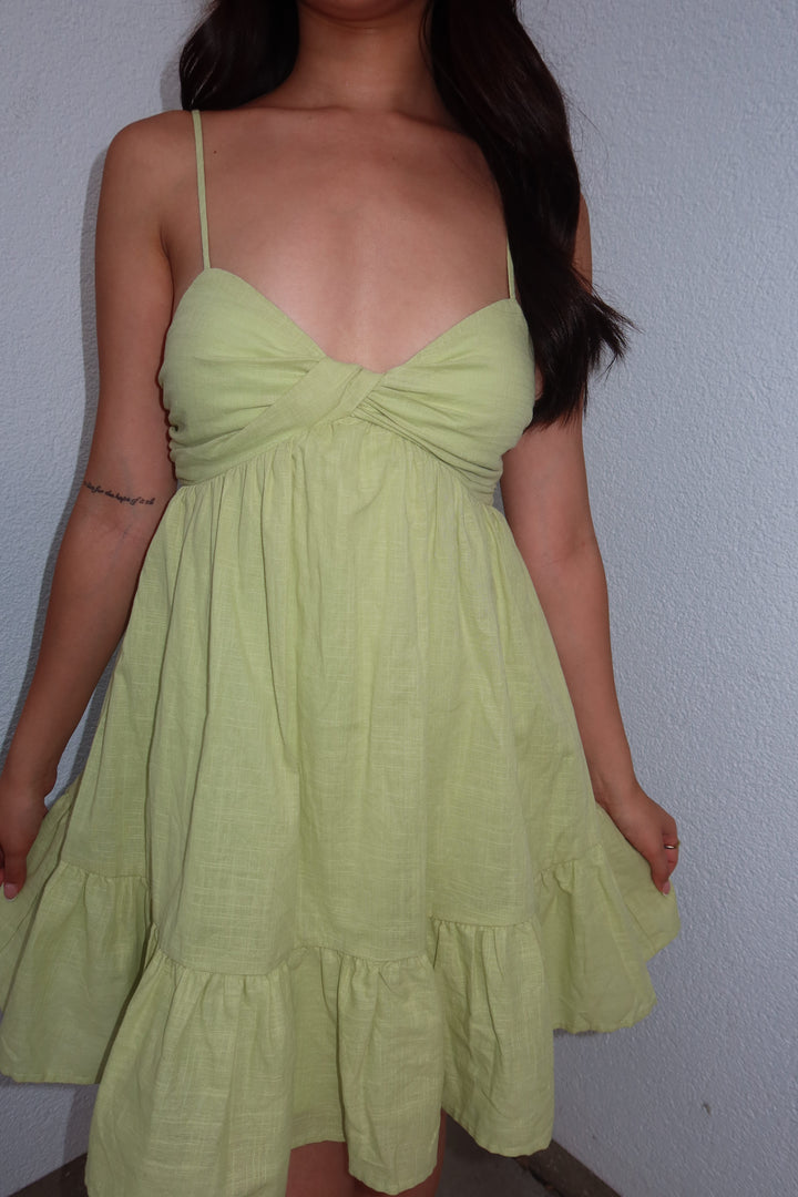 The Garden Party Babydoll Mini Dress