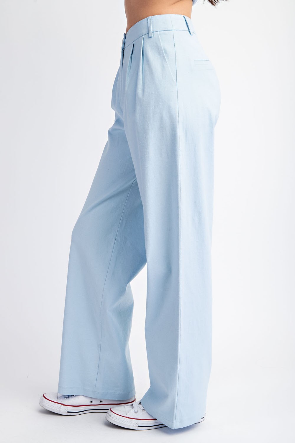 LOU LINEN TROUSERS