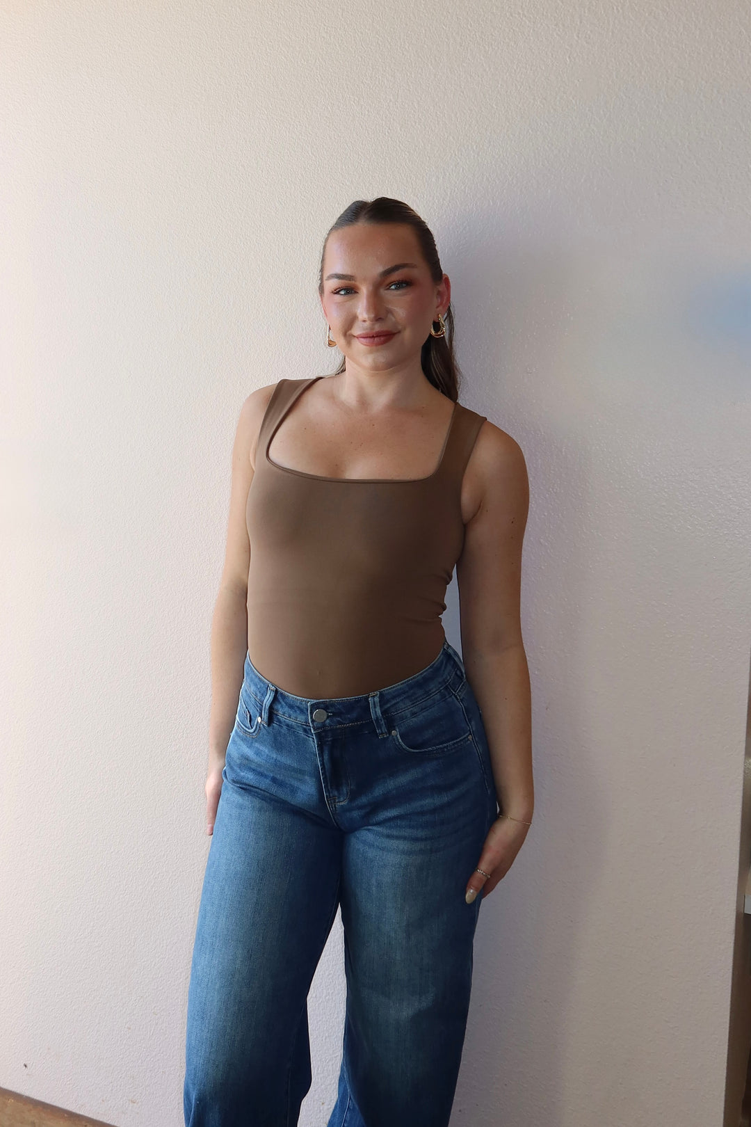 SQUARE NECK TANK BODYSUIT