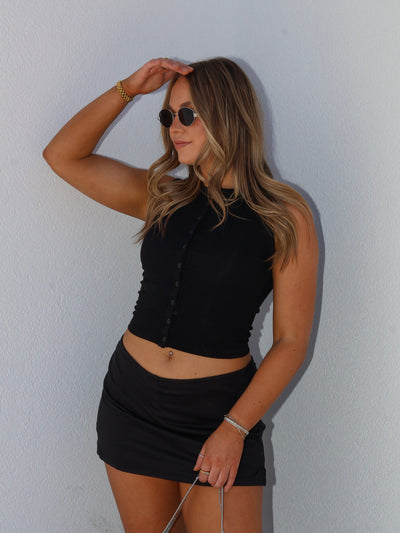 HARPER BUTTON UP TANK