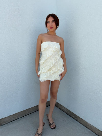 RELINA RUFFLE DRESS