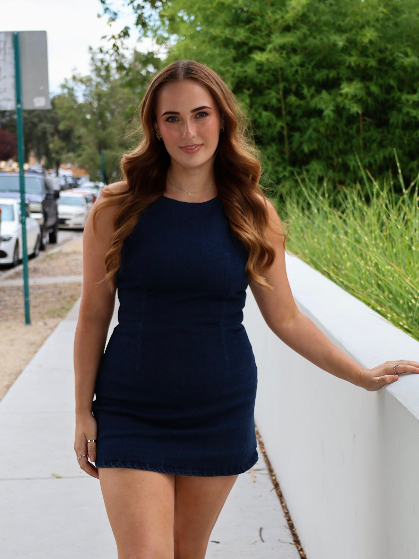 NICOLETTA DENIM DRESS