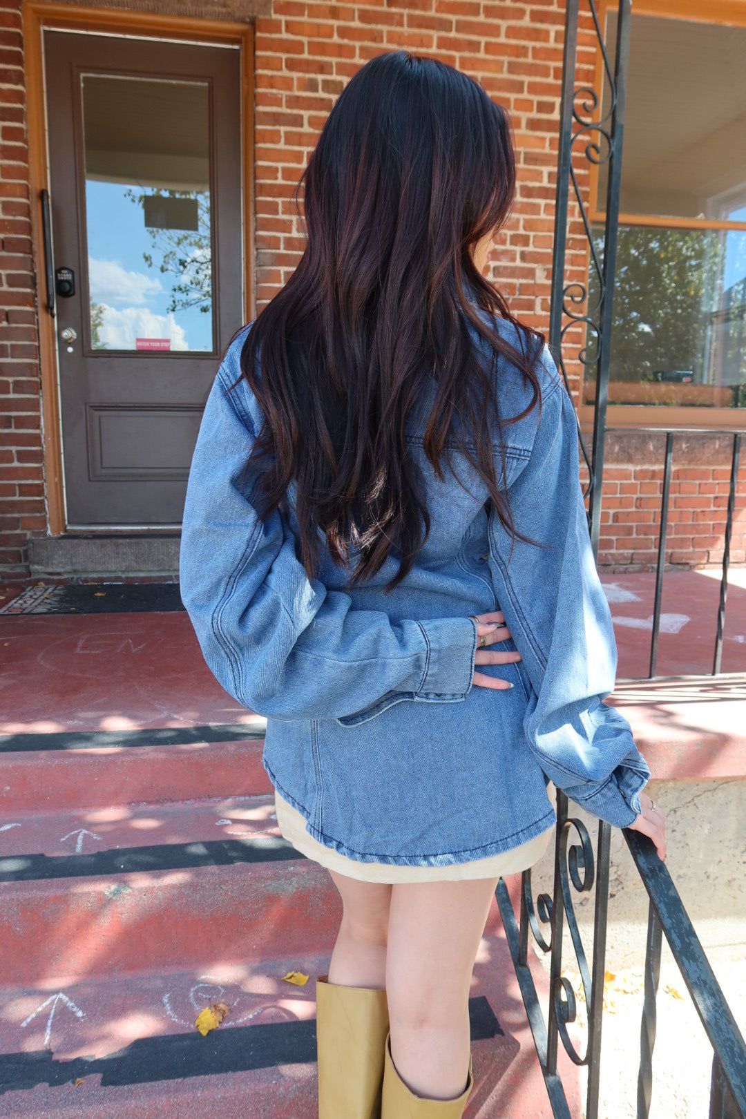 Darla Tailored Denim Jacket