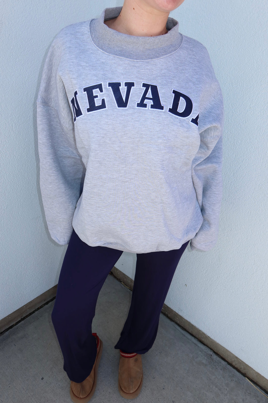 NEVADA MOCKNECK SWEATSHIRT