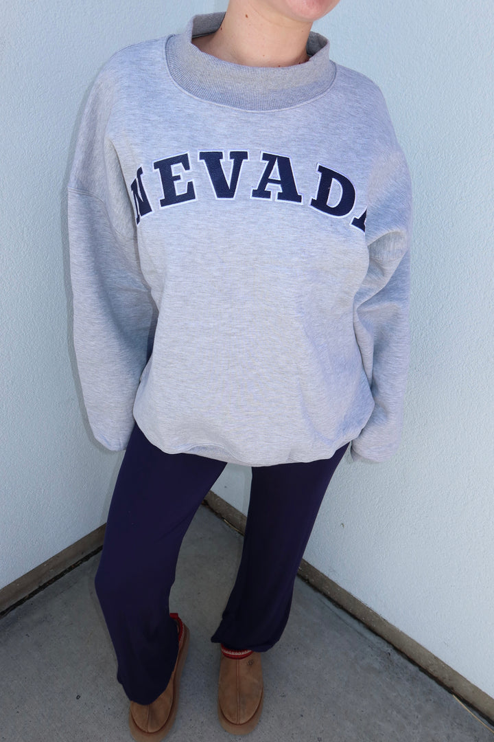 NEVADA MOCKNECK SWEATSHIRT