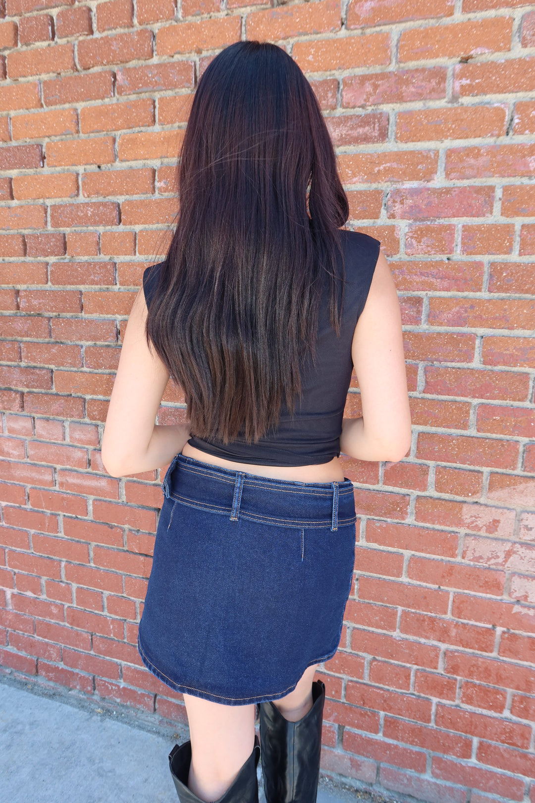 The Indigo Mini Skort