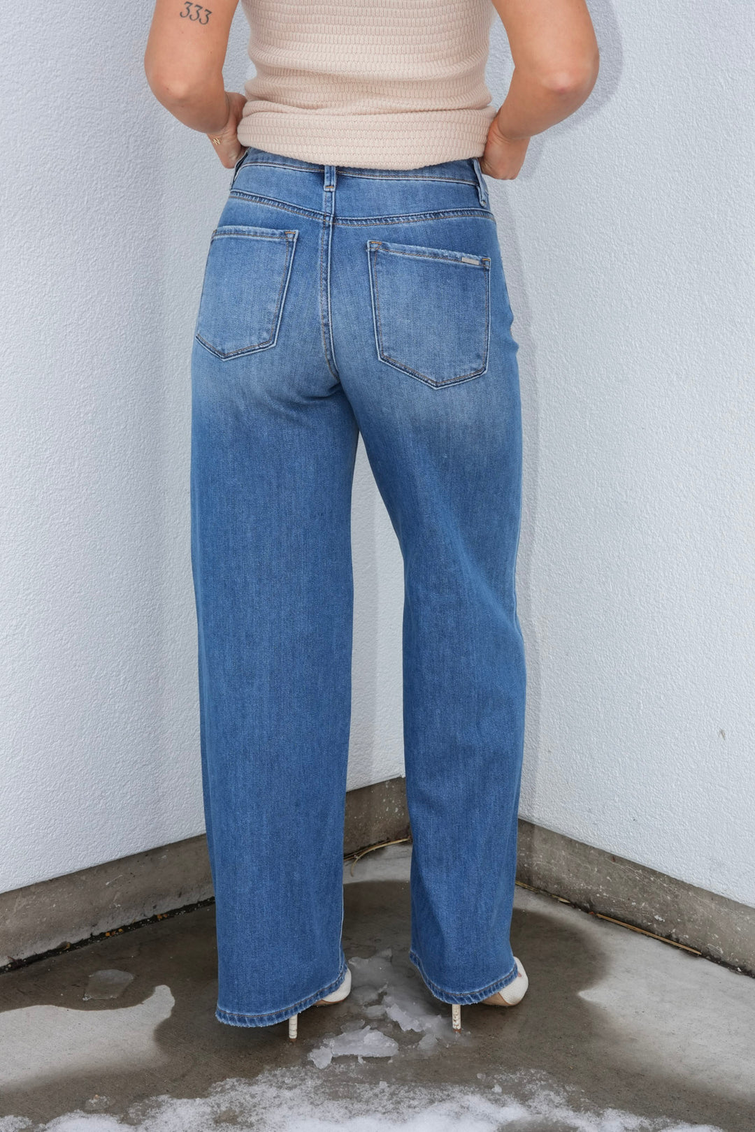 RISEN DENIM DAYDREAM BAGGY JEANS