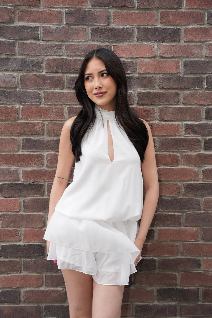 ARIA CHIFFON ROMPER