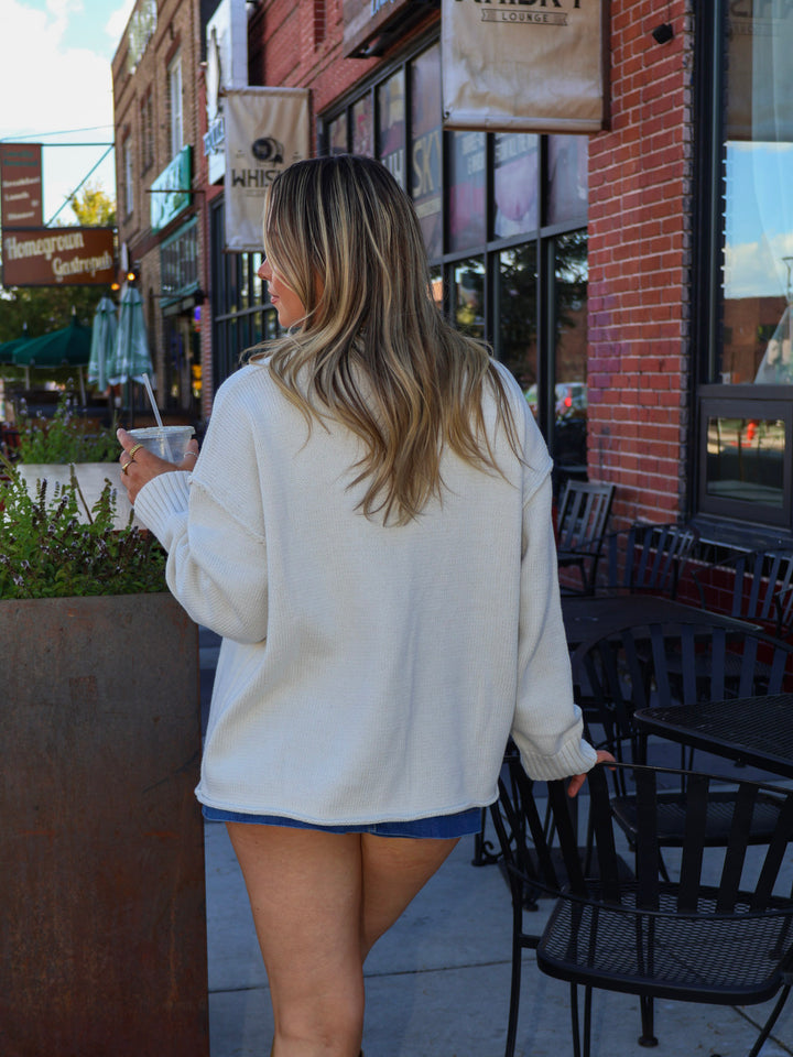 BOYFRIEND RELAXED CREWNECK