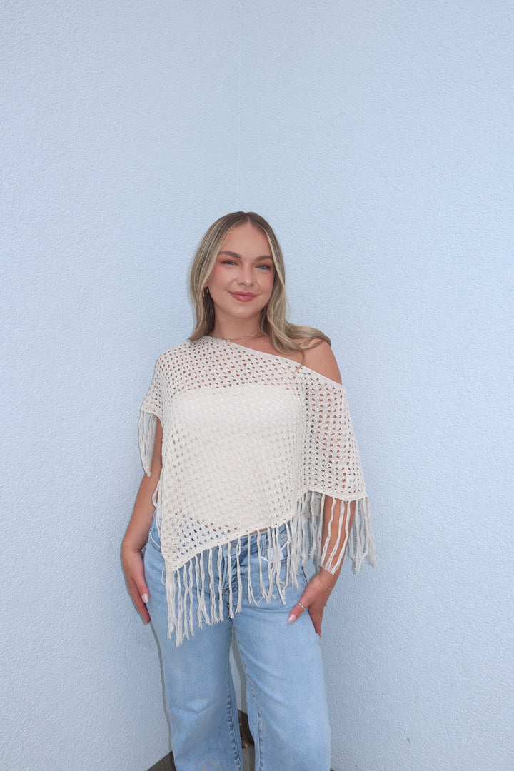 The Tivona Fringe Poncho