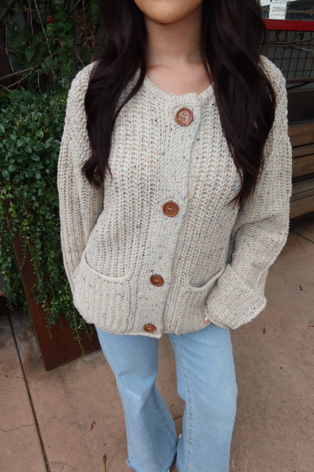Mistee Chunky Knit Cardigan