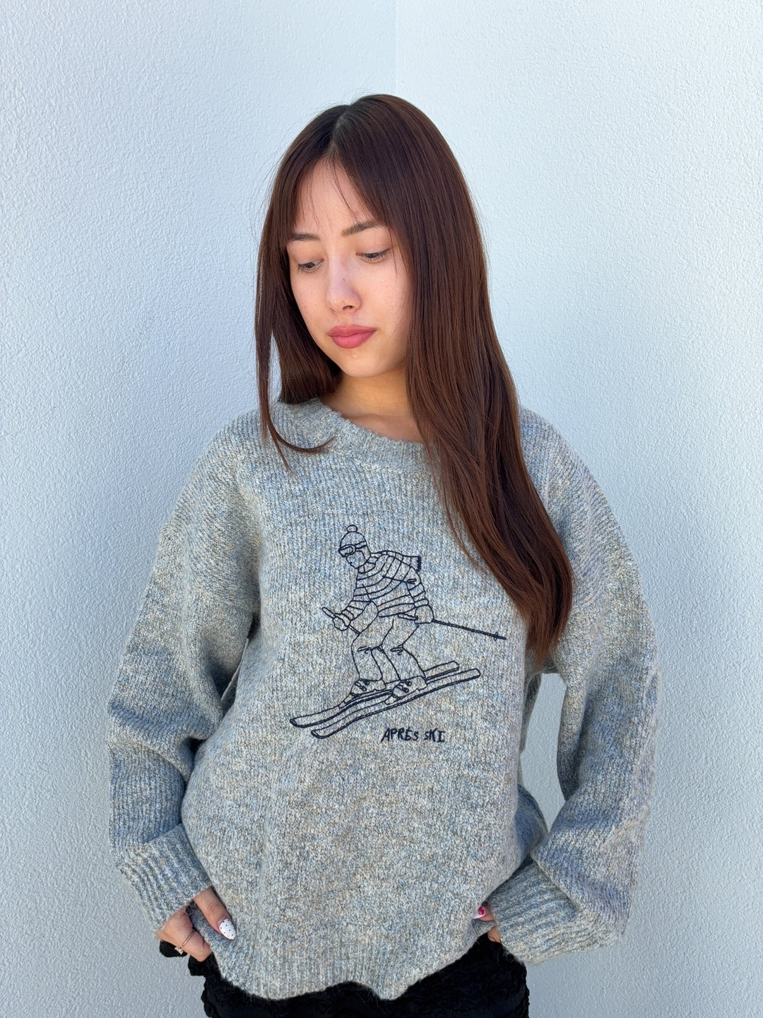 APRES SKI EMBROIDERED SWEATER