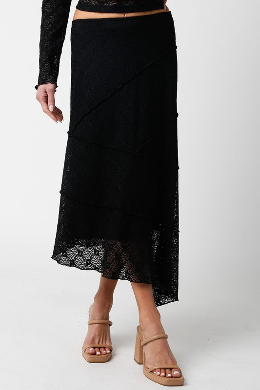 CLOUD MIDI SKIRT