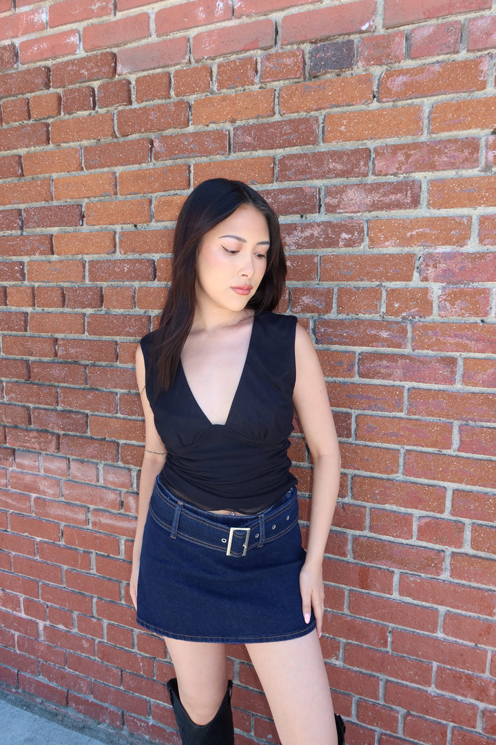 The Indigo Mini Skort