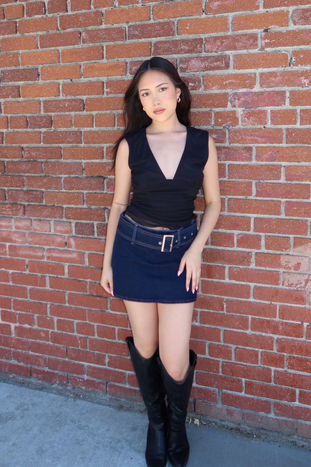 The Indigo Mini Skort