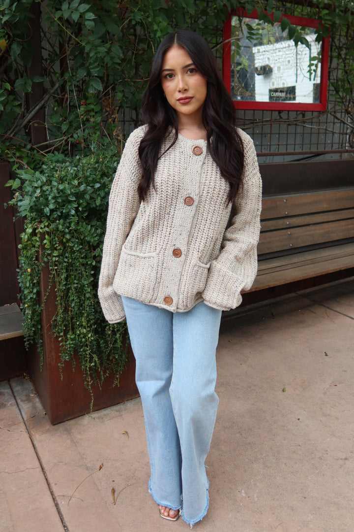 Mistee Chunky Knit Cardigan