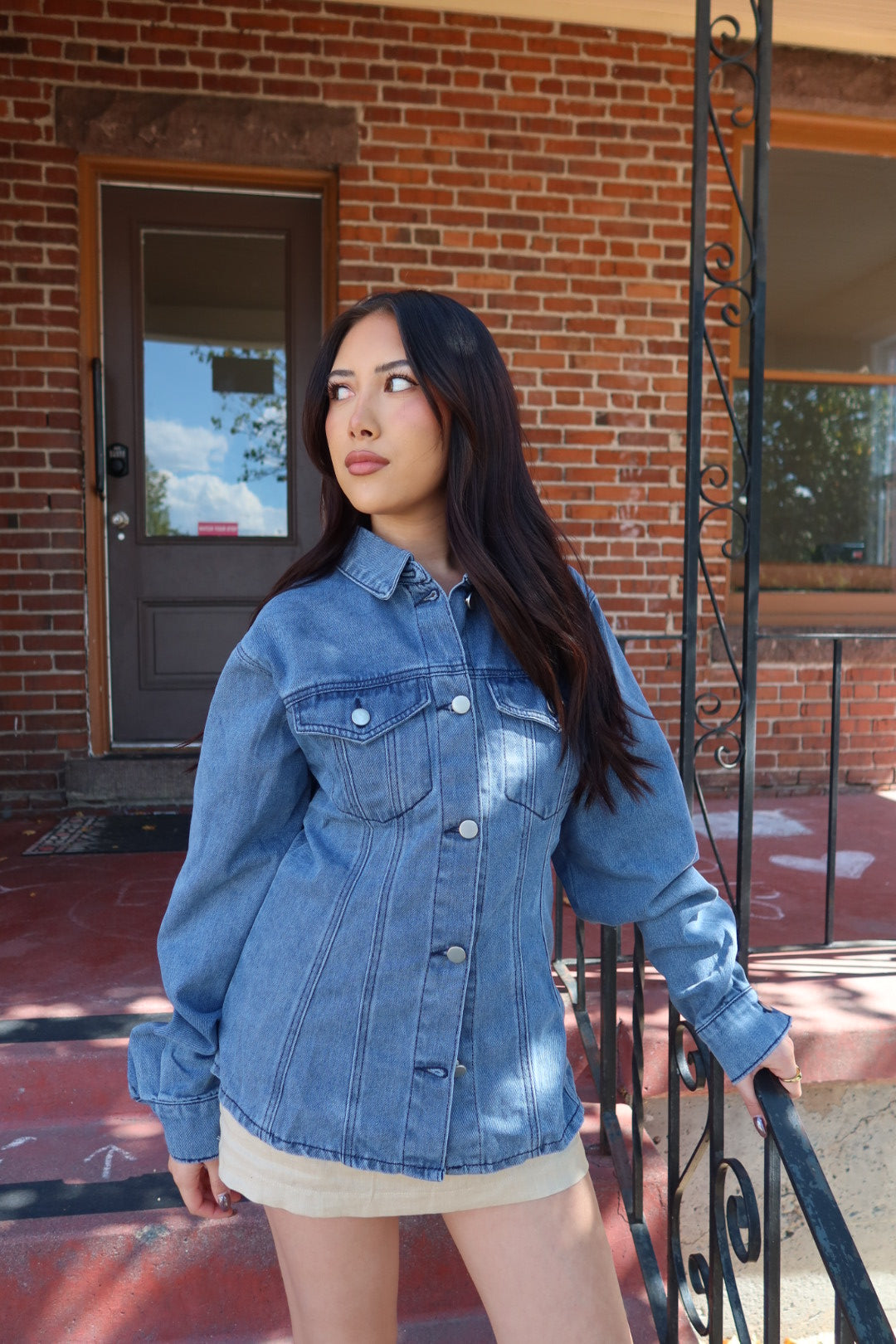 Darla Tailored Denim Jacket