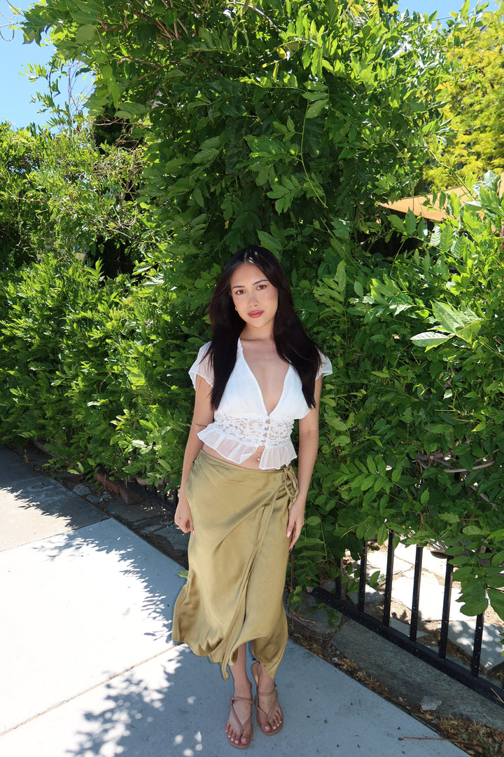 The Darling Lace Top - White