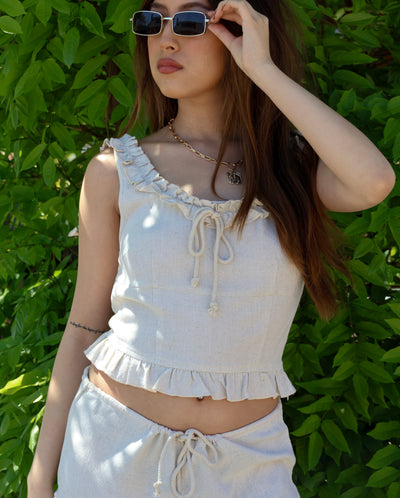 ISLA RUFFLE TANK