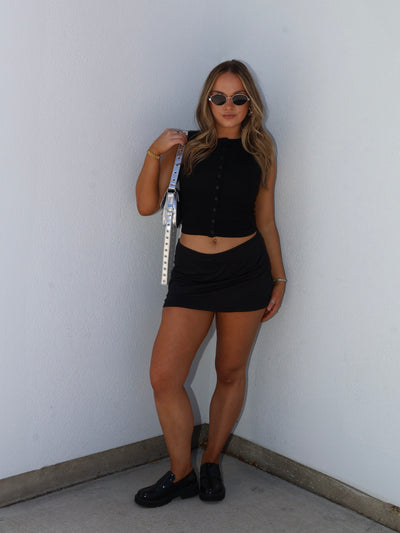 HARPER BUTTON UP TANK