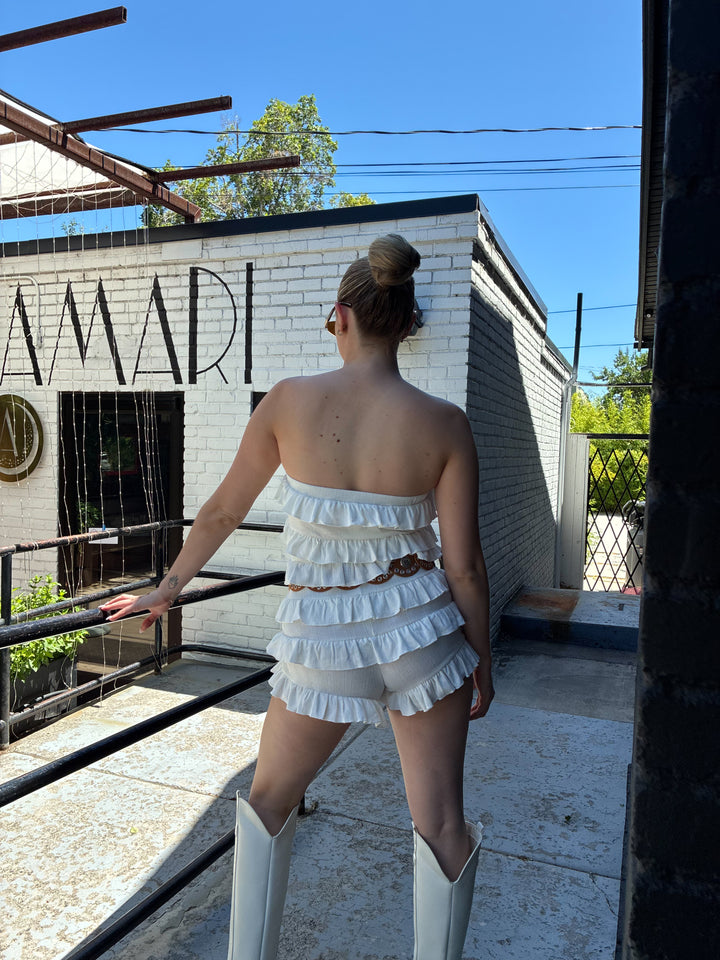 RUFFLE ME UP ROMPER