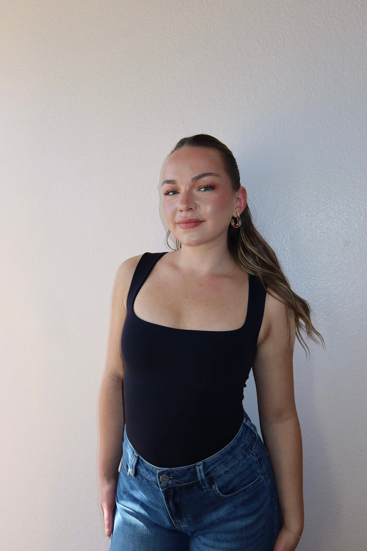 SQUARE NECK TANK BODYSUIT