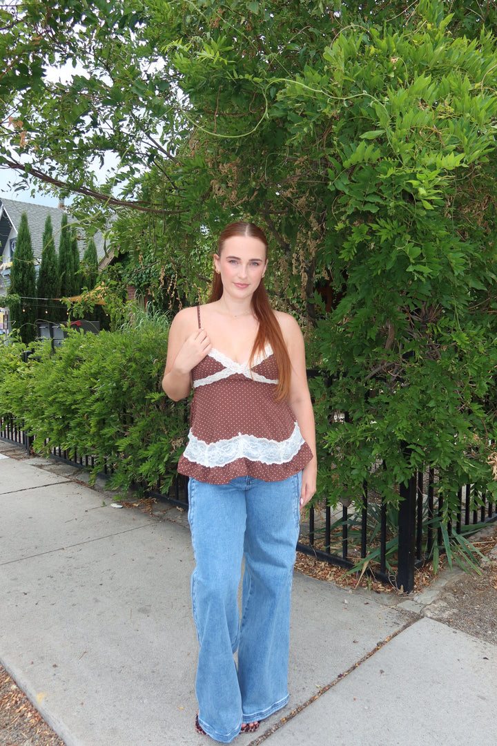 The Emmara Cami — Brown